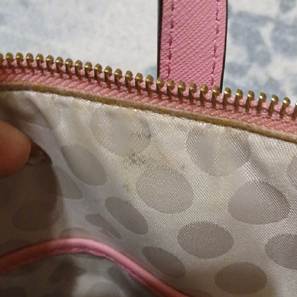 Kate Spade Pink Mini Bag with Gold Chain - Picture 9 of 10